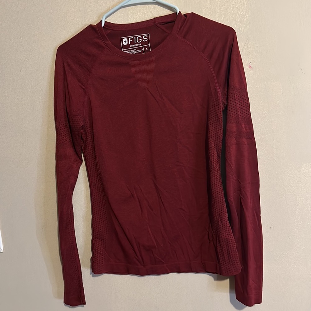 Figs “Salta” Seamless Long Sleeve Underscrub Top